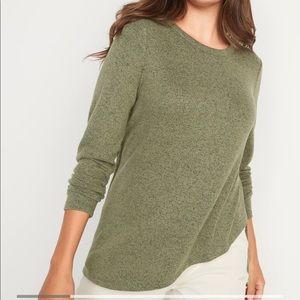 Old Navy maternity cozy thermal knit long sleeve nursing top